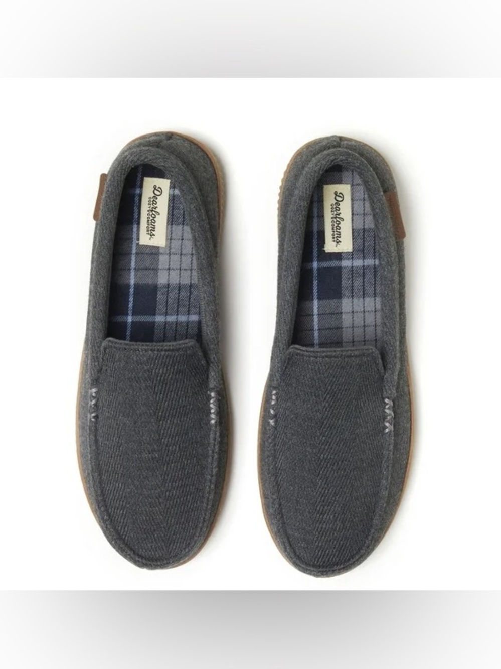 Dearfoams Cozy Comfort Woven Slipper Shoes